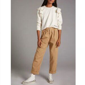 Clare V Ruffle Sweatshirt Un Paradis Perdu Et Retrouve